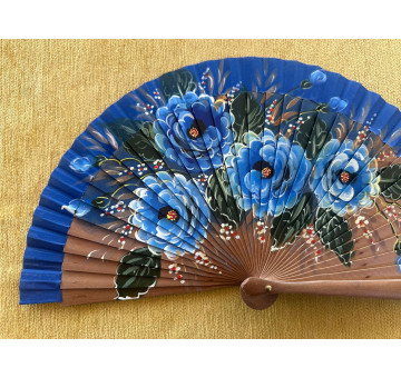 Abanico bolso flores 2