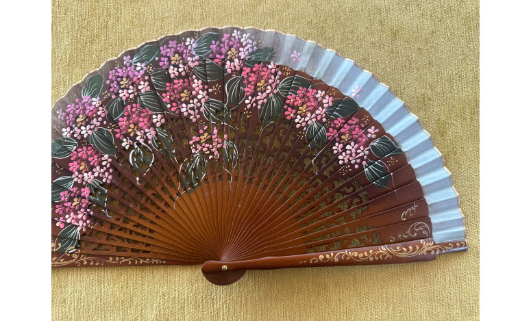 Abanico peral flores