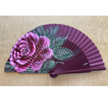 Abanico rosa grande 2
