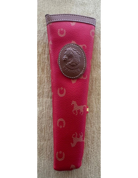 Funda abanico piel