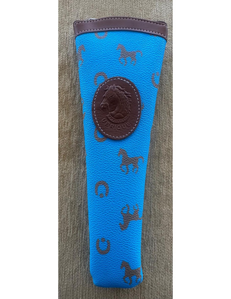 Funda abanico piel