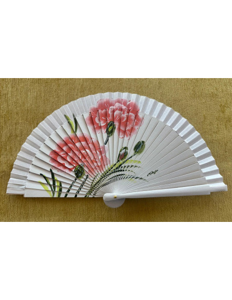 Abanico rosas