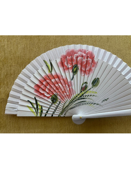 Abanico rosas