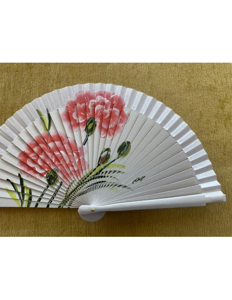 Abanico rosas