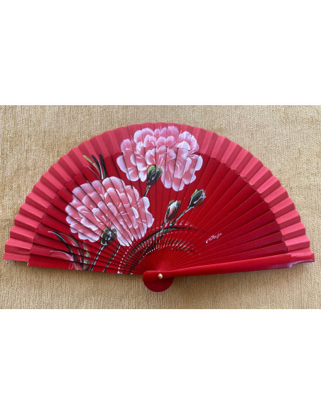 Abanico rosas