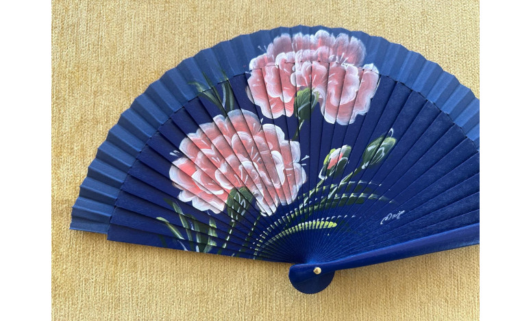 Abanico rosas