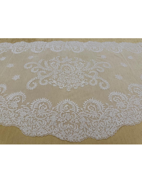 Mantilla media luna 75*150