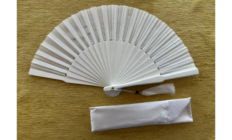 Abanico bolso seda