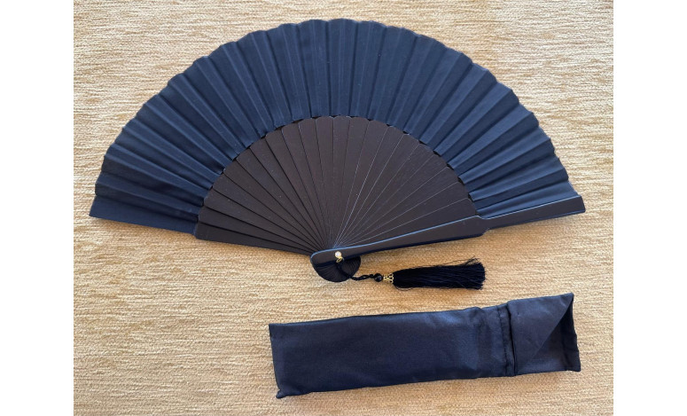 Abanico bolso seda