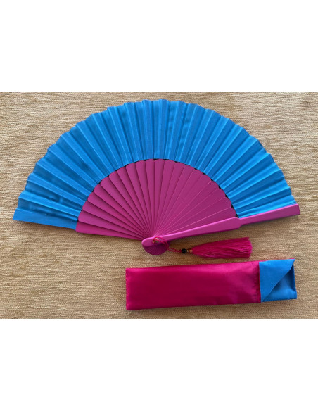 Abanico bolso seda