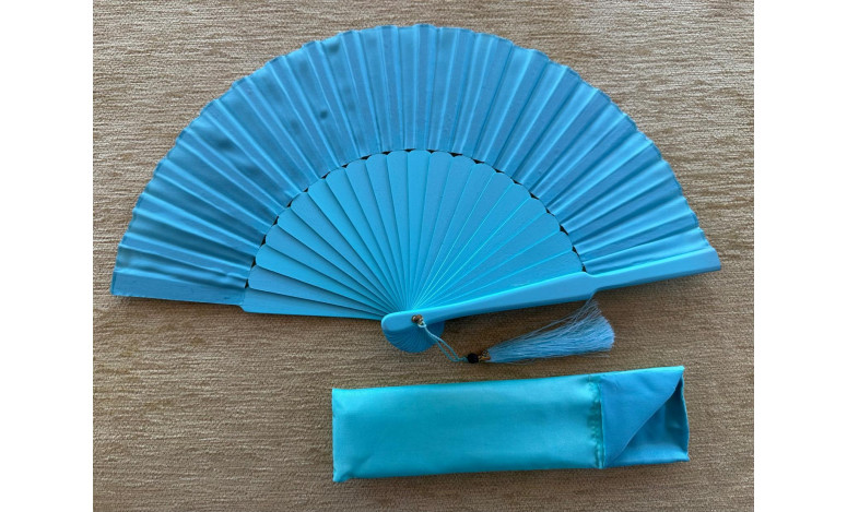 Abanico bolso seda