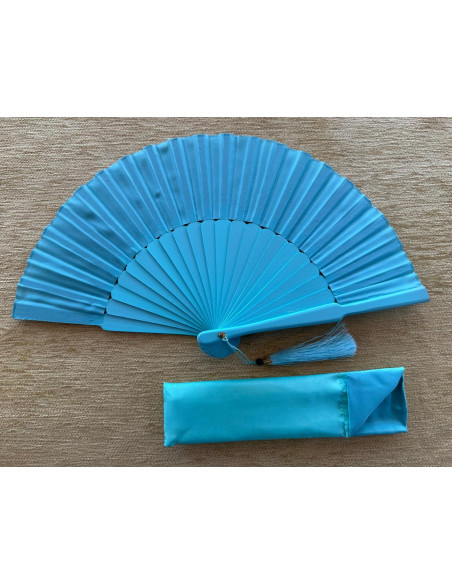 Abanico bolso seda