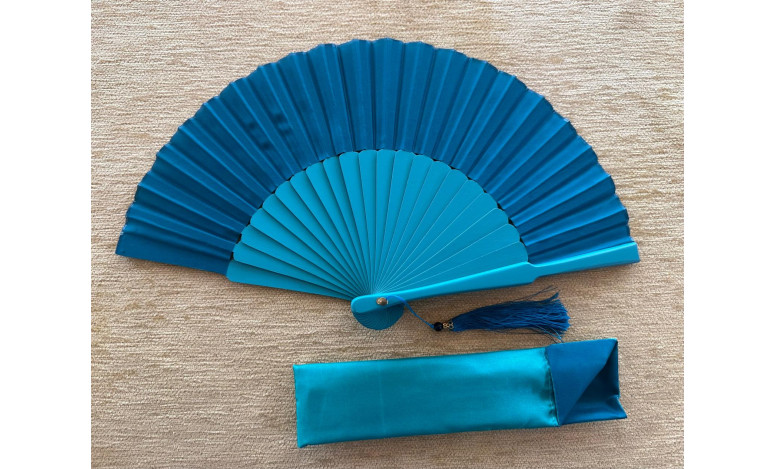 Abanico bolso seda