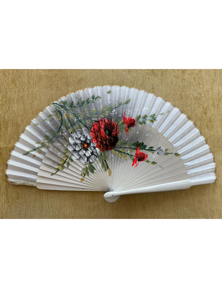 Abanico rosas