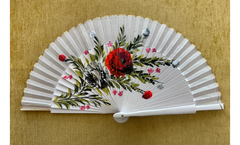 Abanico flores
