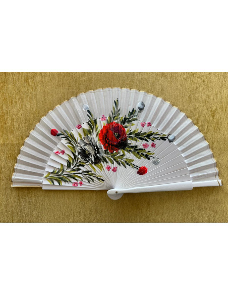 Abanico flores
