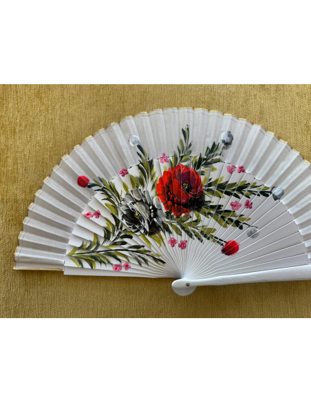 Abanico flores