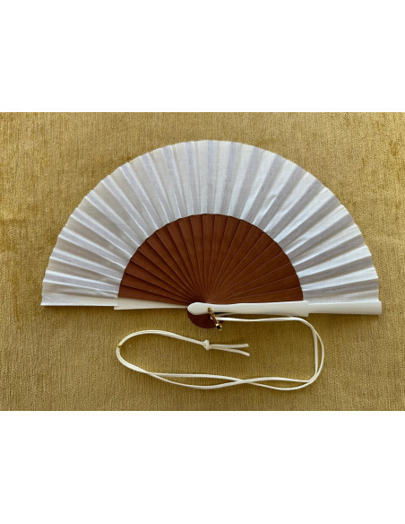 Abanico bolso liso con colgador