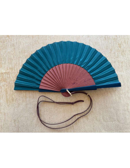 Abanico bolso liso con colgador