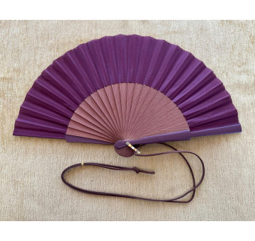 Abanico bolso liso con colgador 2