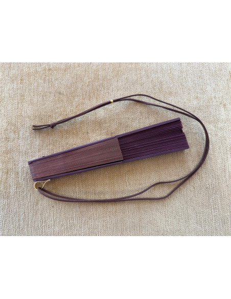 Abanico bolso liso con colgador