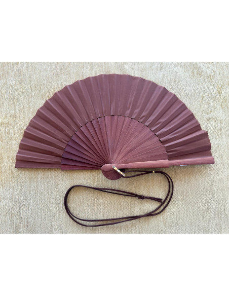 Abanico bolso liso con colgador