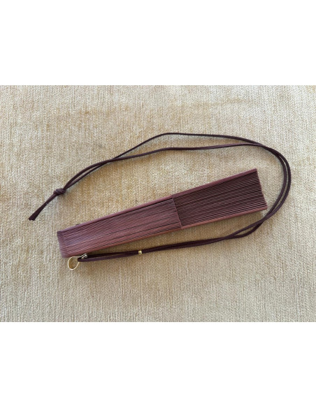 Abanico bolso liso con colgador