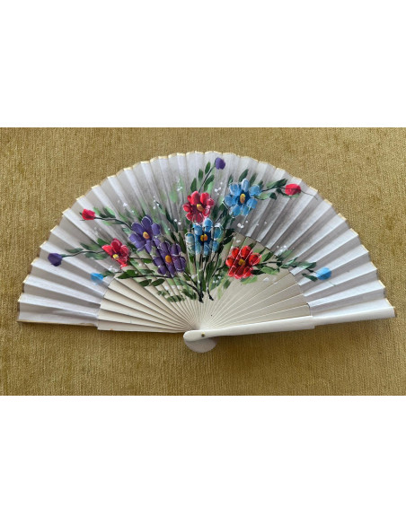 Abanico flores