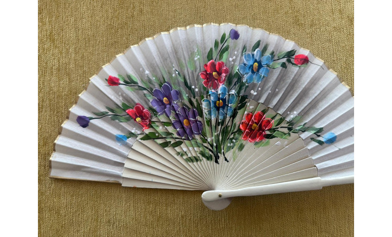 Abanico flores