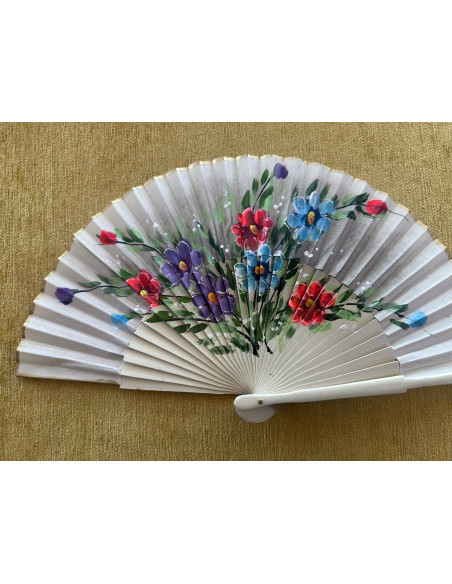 Abanico flores