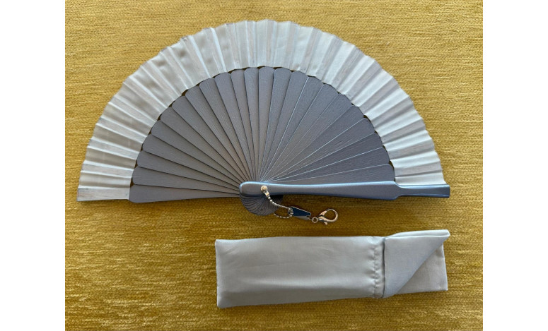 Abanico mini plata