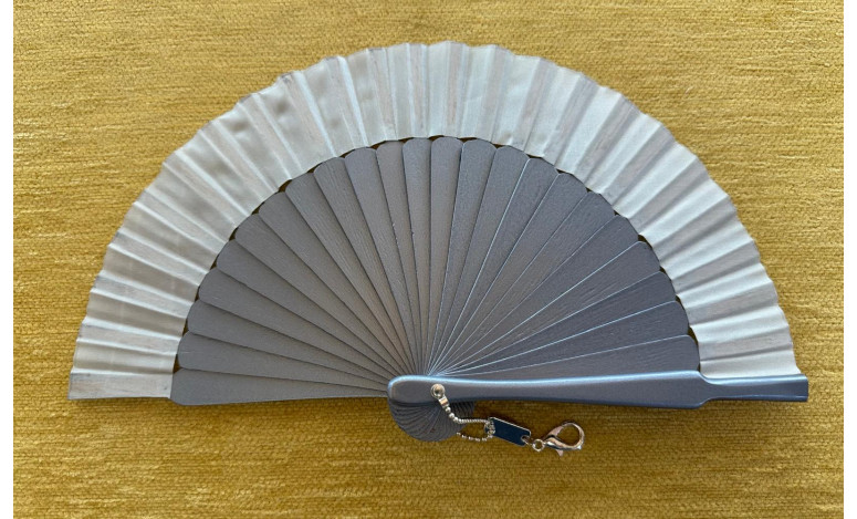 Abanico mini plata