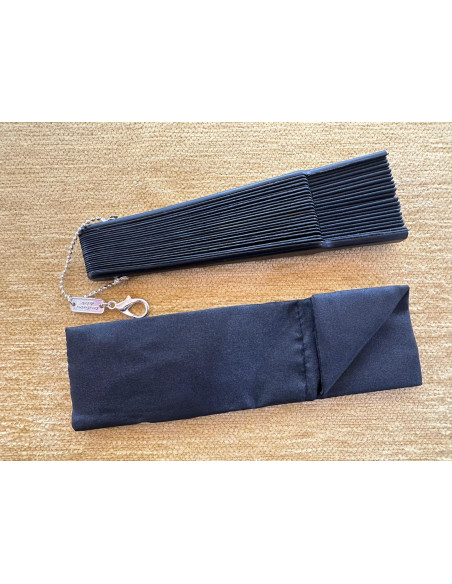 Abanico bolso seda