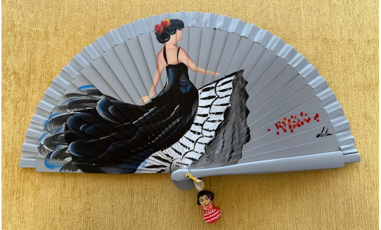 Abanico flamenca