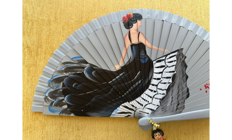 Abanico flamenca