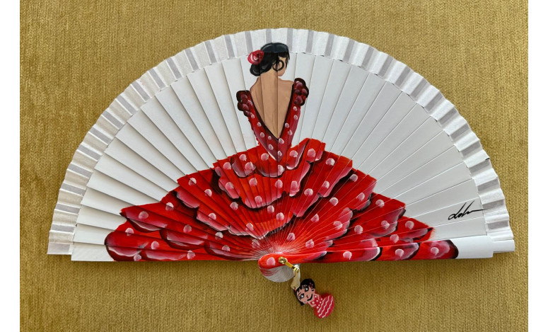 Abanico flamenca