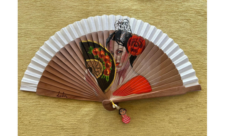 Abanico flamenca