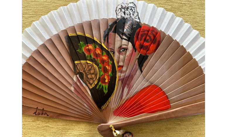 Abanico flamenca