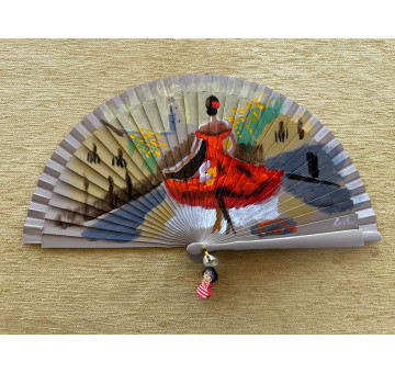 Abanico flamenca