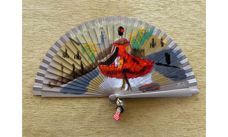 Abanico flamenca