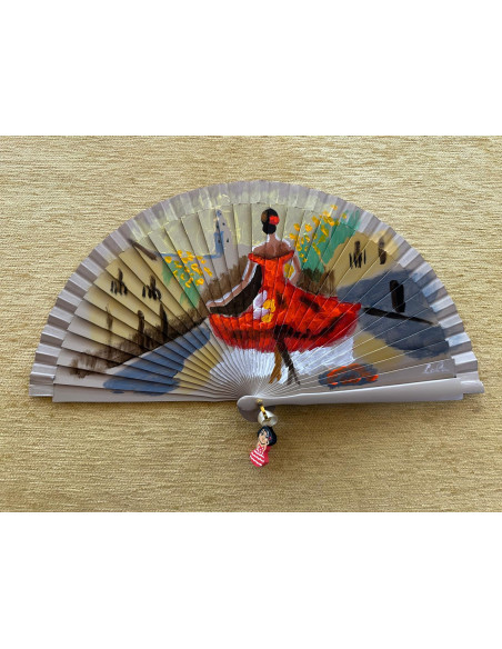 Abanico flamenca