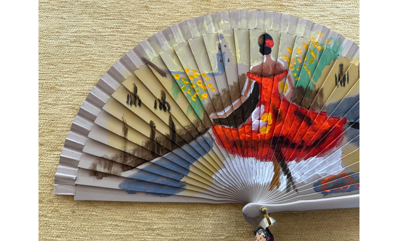 Abanico flamenca