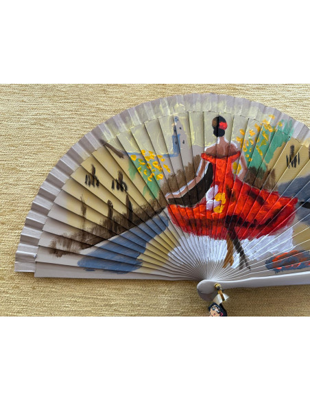 Abanico flamenca