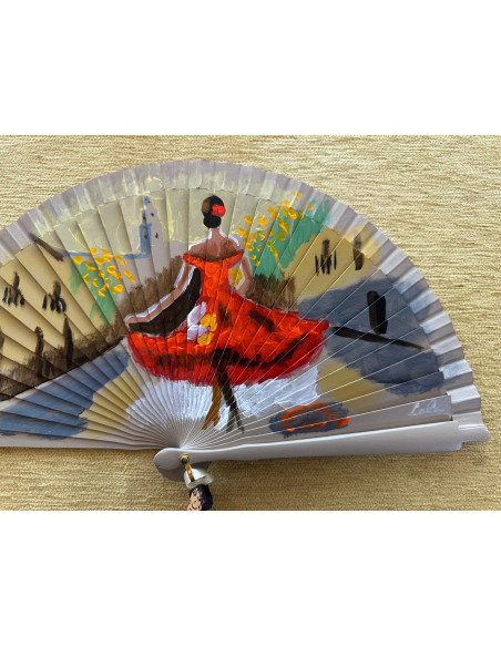 Abanico flamenca