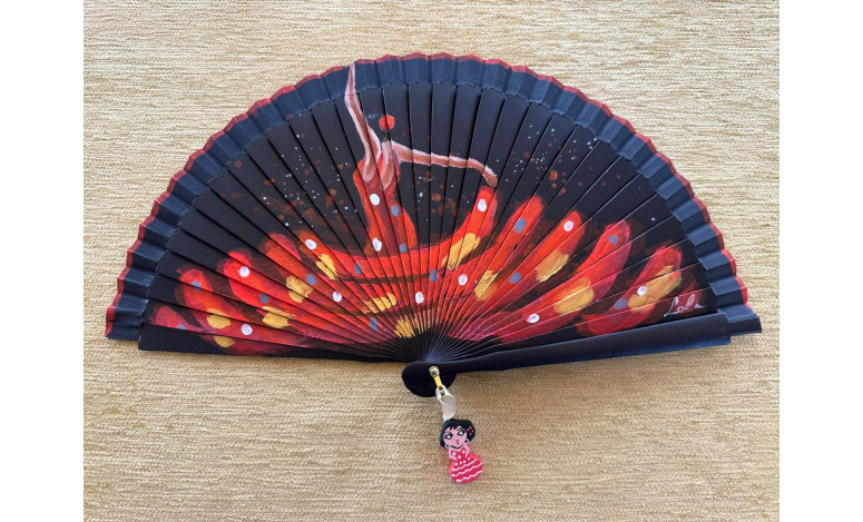 Abanico flamenca