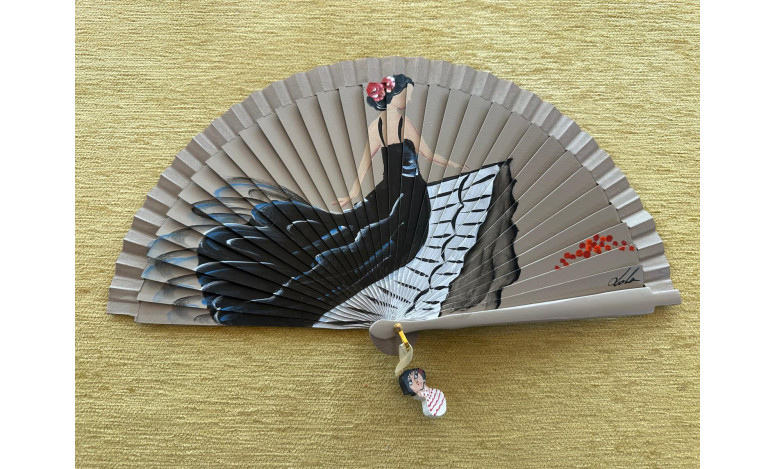Abanico flamenca