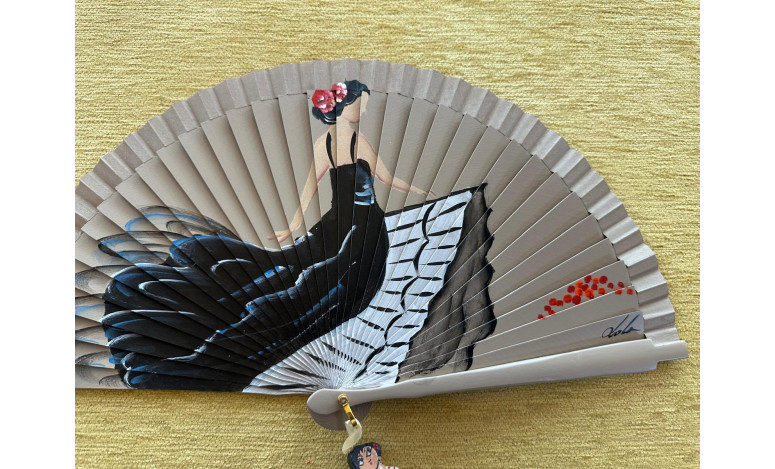 Abanico flamenca