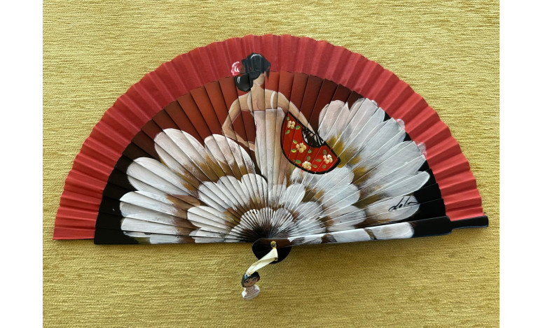 Abanico flamenca