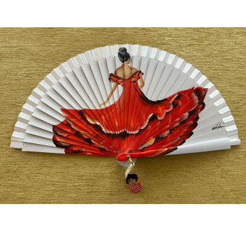 Abanico flamenca