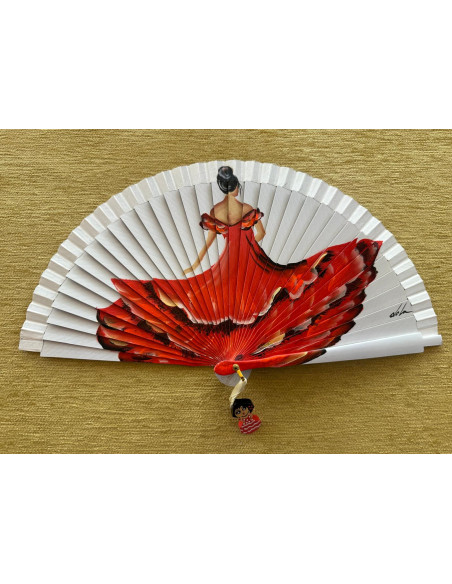 Abanico flamenca
